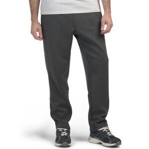 SPYDER Charcoal Heather Heavyweight Peforated Bonded Polar Fleece Pants